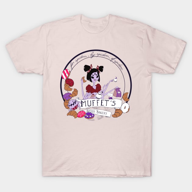 Muffet's Bakery T-Shirt by Kravache